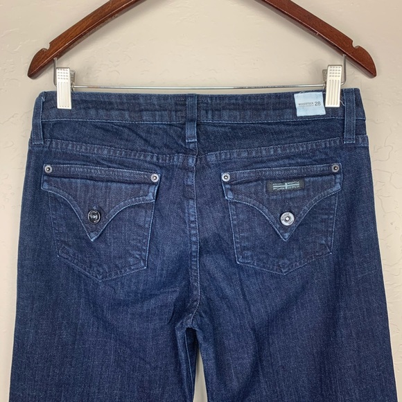 Hudson Woodstock Flap Pocket Extra Wide Leg Jeans - Picture 4 of 8